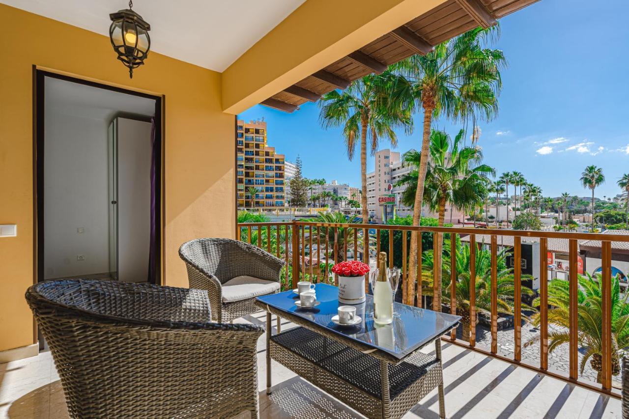 Amazing 3 Bedroom Apartment On The First Line Of The Best Las Americas Beach, Air Conditioner And Terrace Ocean View Playa de las Americas  Exterior foto