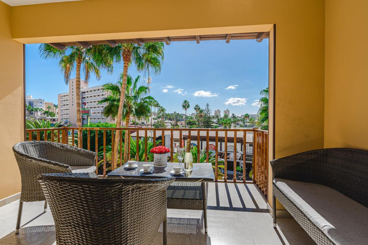 Amazing 3 Bedroom Apartment On The First Line Of The Best Las Americas Beach, Air Conditioner And Terrace Ocean View Playa de las Americas  Exterior foto