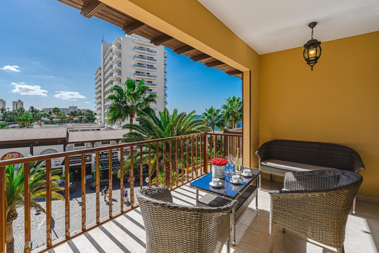 Amazing 3 Bedroom Apartment On The First Line Of The Best Las Americas Beach, Air Conditioner And Terrace Ocean View Playa de las Americas  Exterior foto